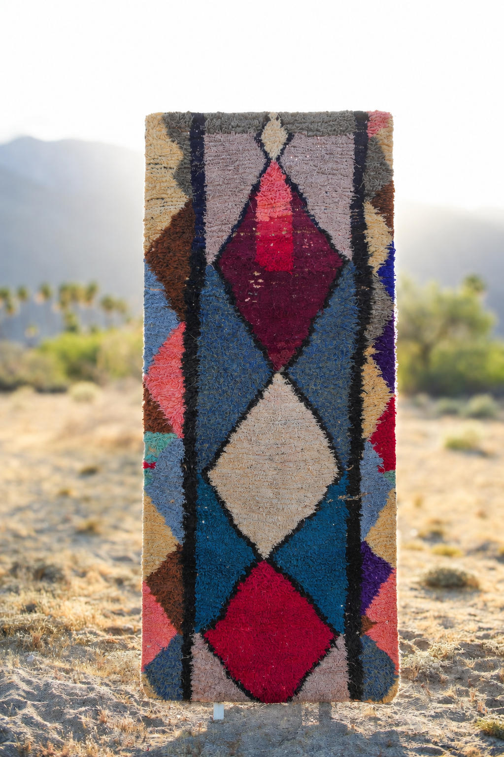 Jewel toned Diamond Runner
