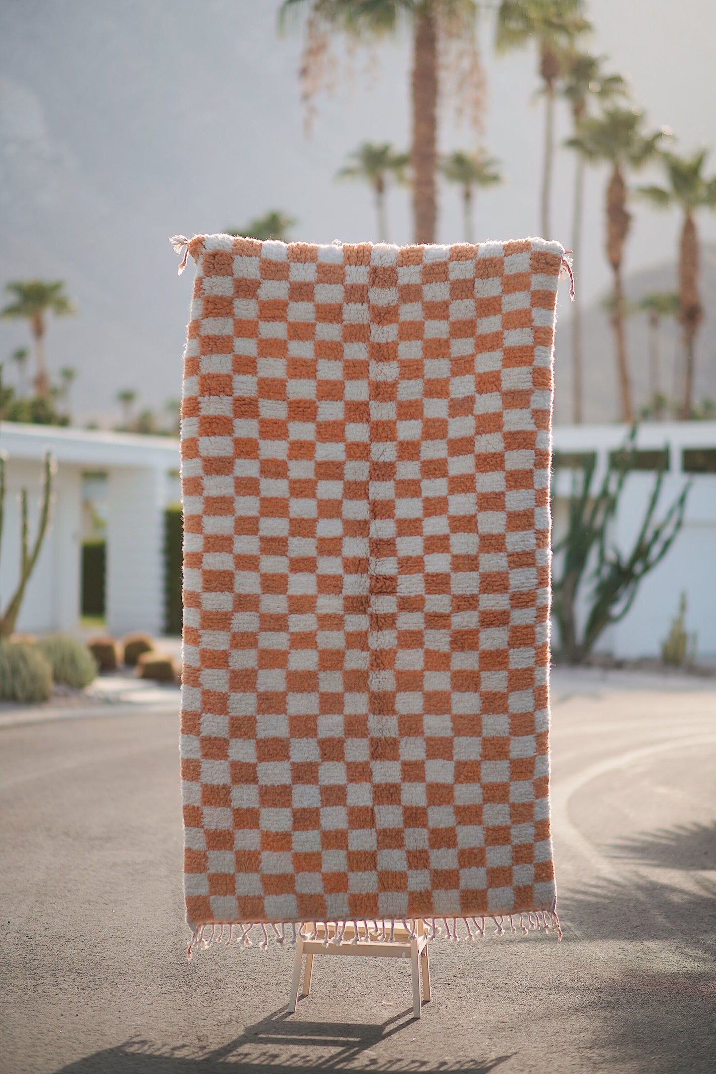 Soukie Modern Orange w/ Others Wool Contemporary