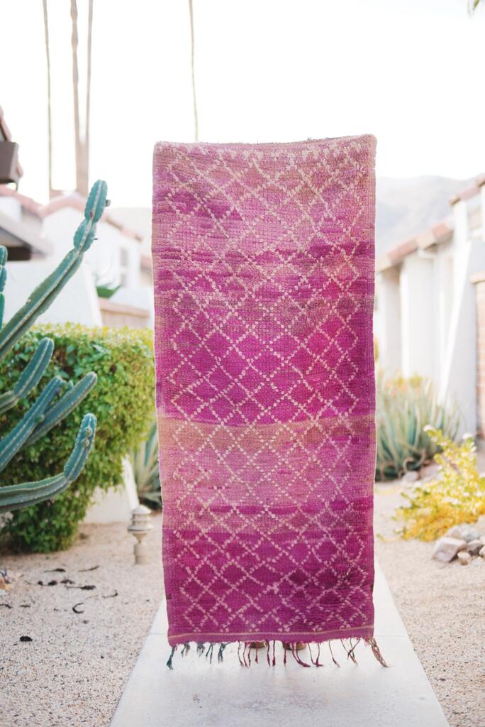 Vintage Pink w/ Others Wool Boujad