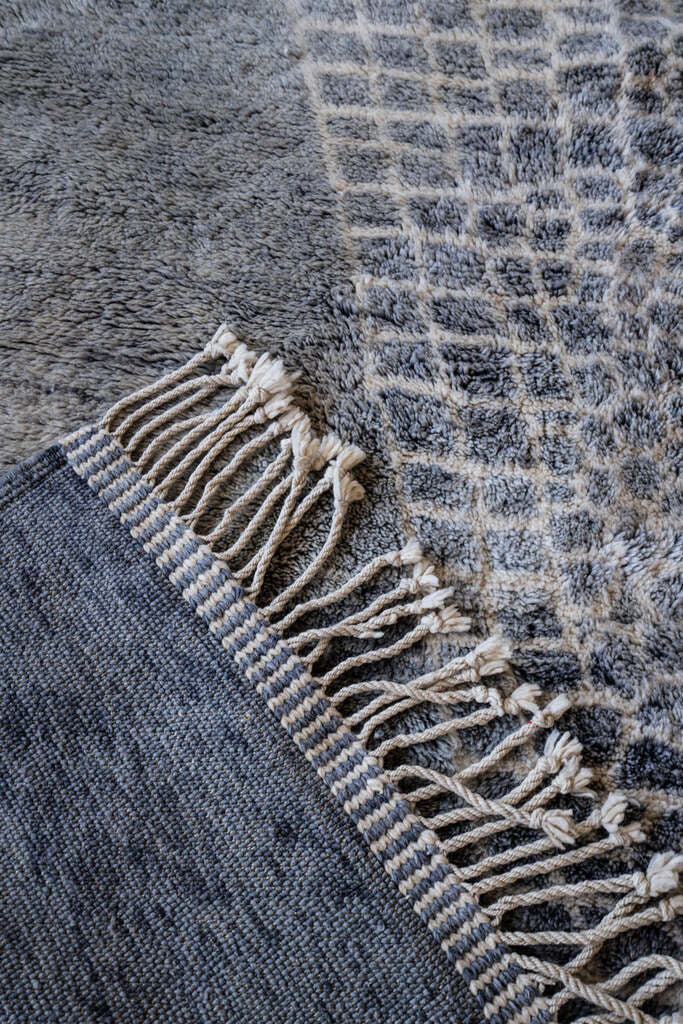 Blue-Grey Wool Beni M'rirt