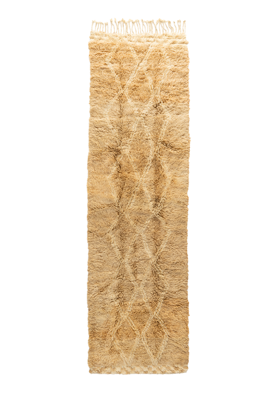 Tan Moroccan Marmoucha Runner