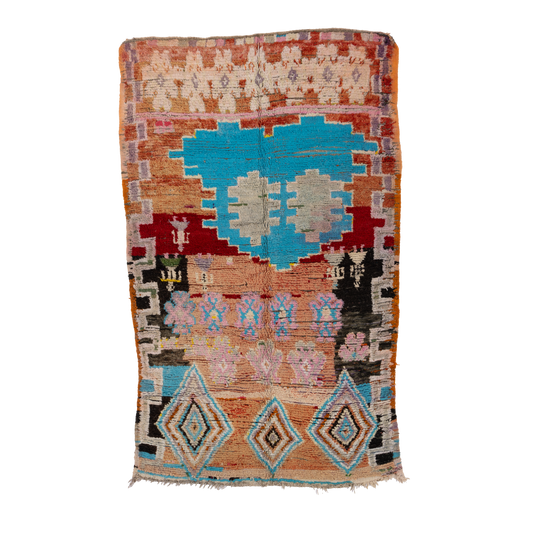 Multicolored Geometric Wool Boujad