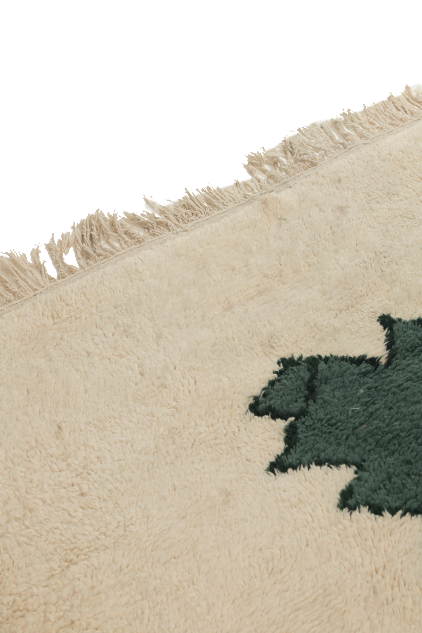 Large Pineapple Design Custom Wool Contemporary