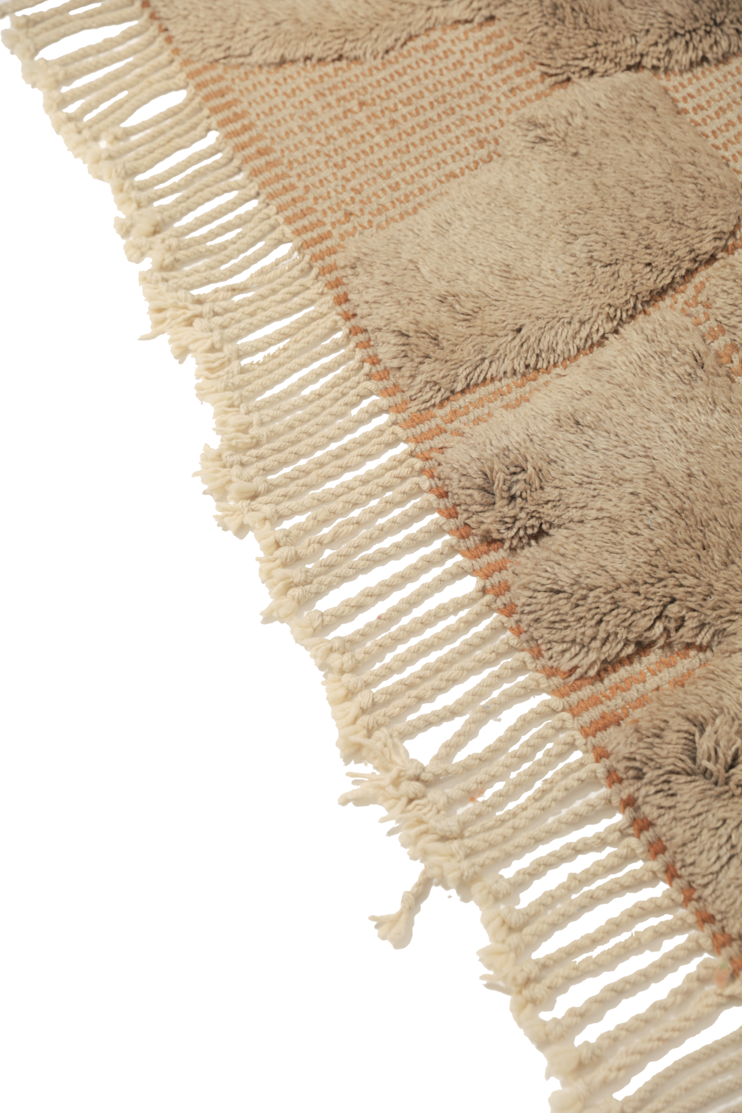 Large Beige Wool Custom Contemporary