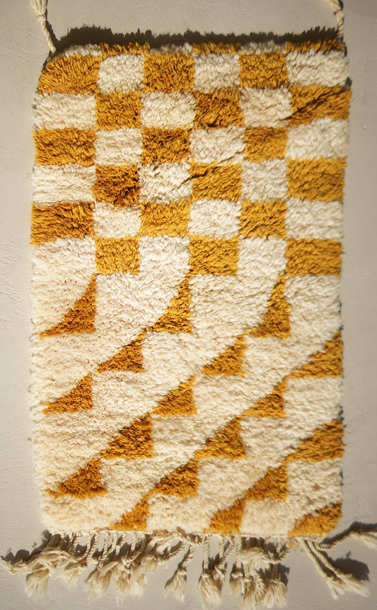 Littles Collection - Sunshine Checkers Rug