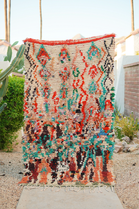 Multicolored Wool + Cotton Ourika