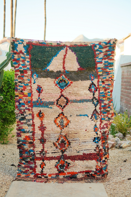 Multicolored Cotton Vintage Ourika