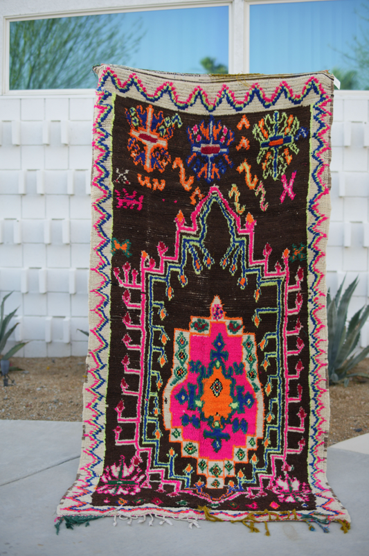 Black with Pink Boujad