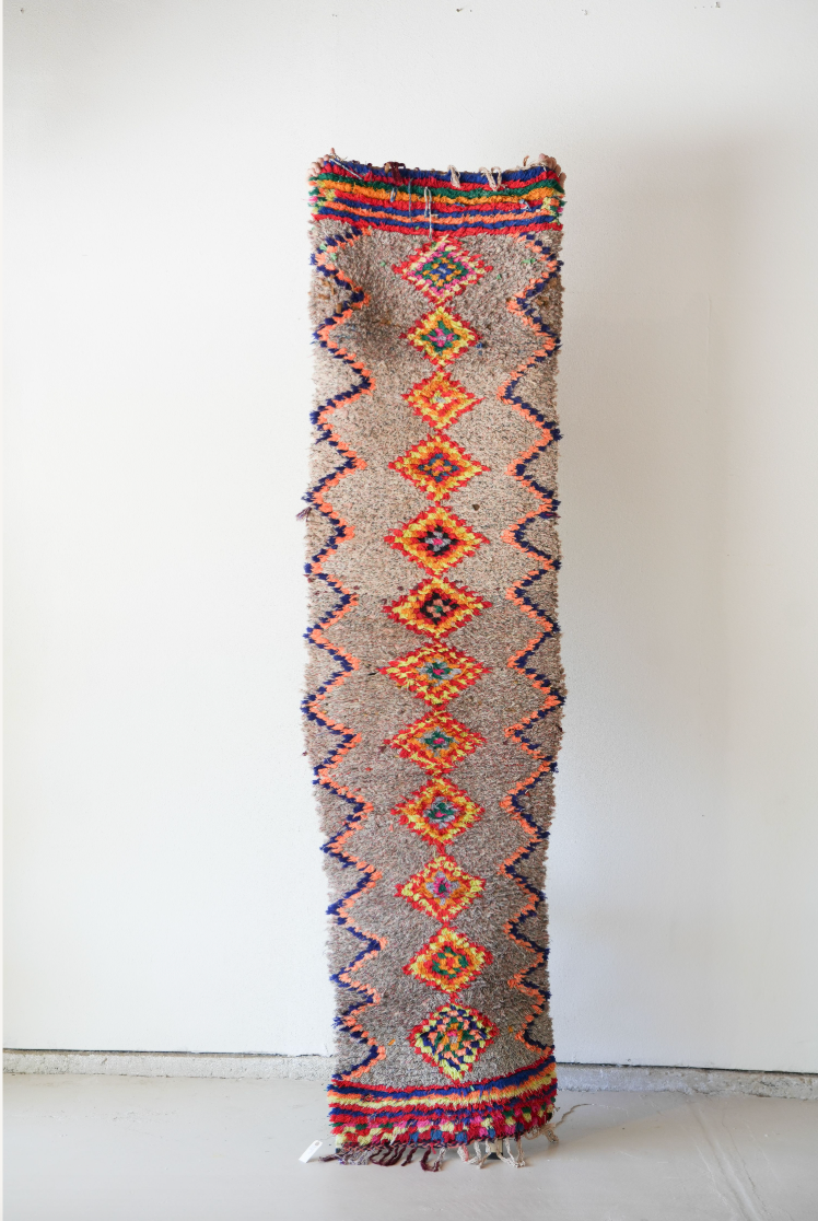 Boucherouite Diamond Column Runner