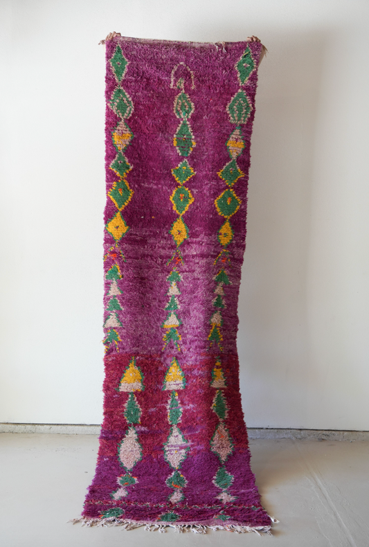 Purple Boucherouite Runner