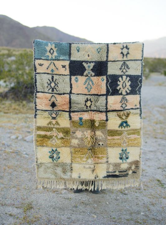 Desert Chess Rug