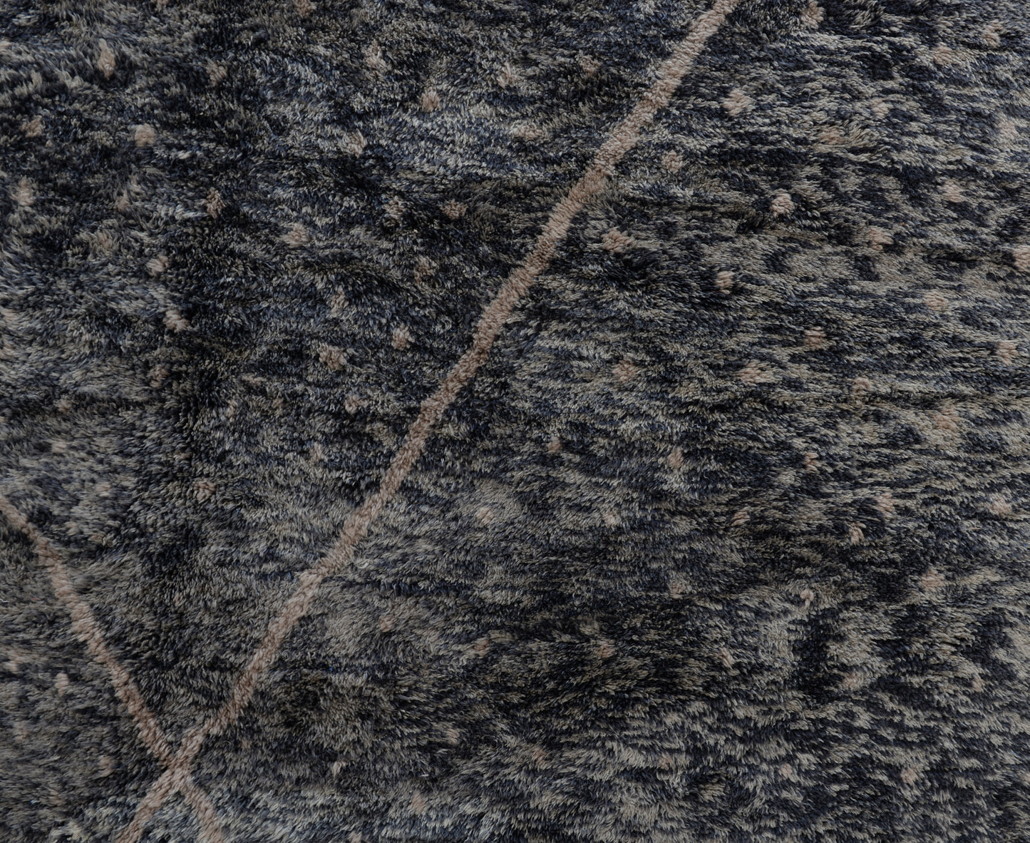 Cream charcoal with taupe undertone   Aguelmous Rug
