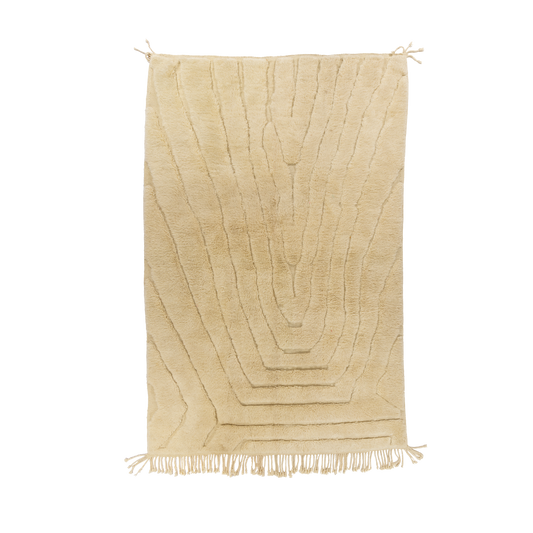 Aguelmous Large Cream Wool Rug