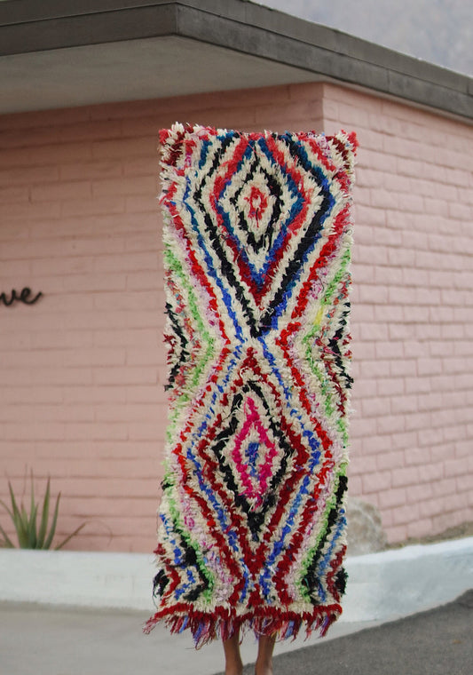 Vintage Multicolored Cotton + Wool Talsint