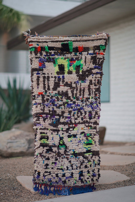 Vintage Multicolored Cotton + Wool Talsint