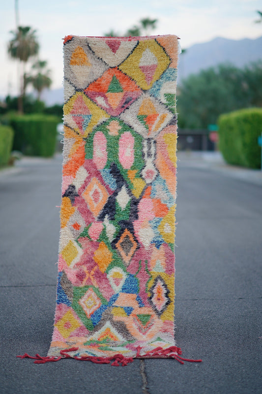 Soukie Modern Multicolored Wool Contemporary
