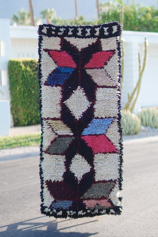 Vintage Multicolored Cotton + Wool Talsint