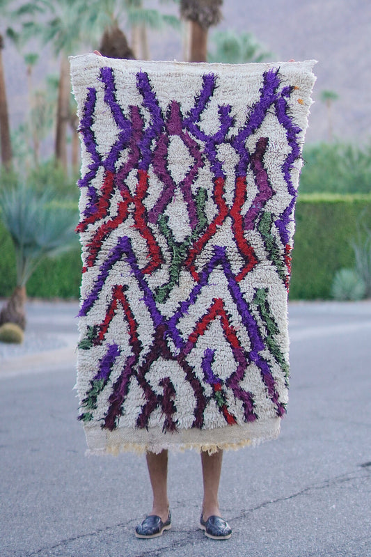 Vintage Multicolored Cotton + Wool Talsint