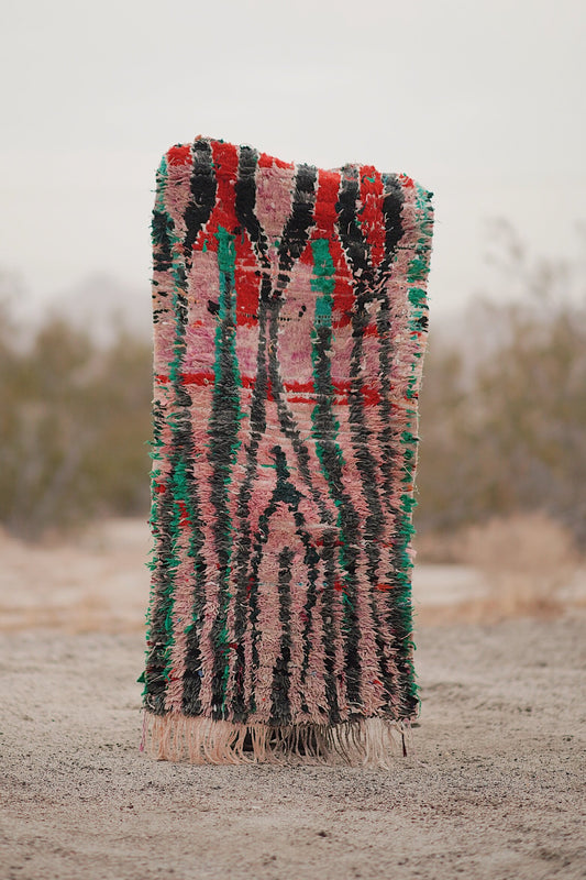 Vintage Multicolored Cotton + Wool Talsint