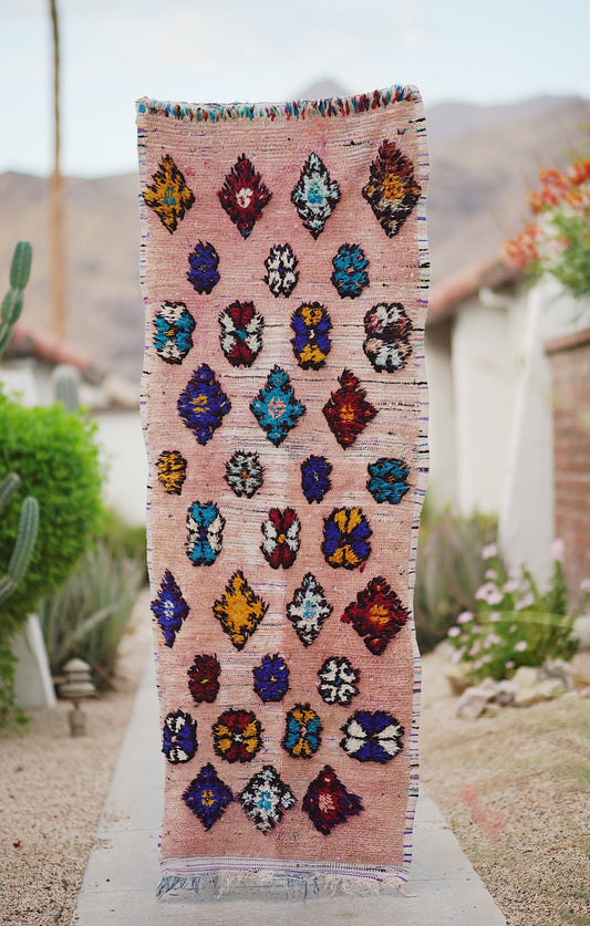 Vintage Pink w/ Others Cotton + Wool Boujad