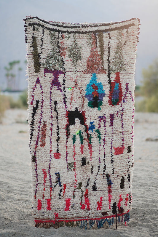 Vintage Multicolored Wool Ourika