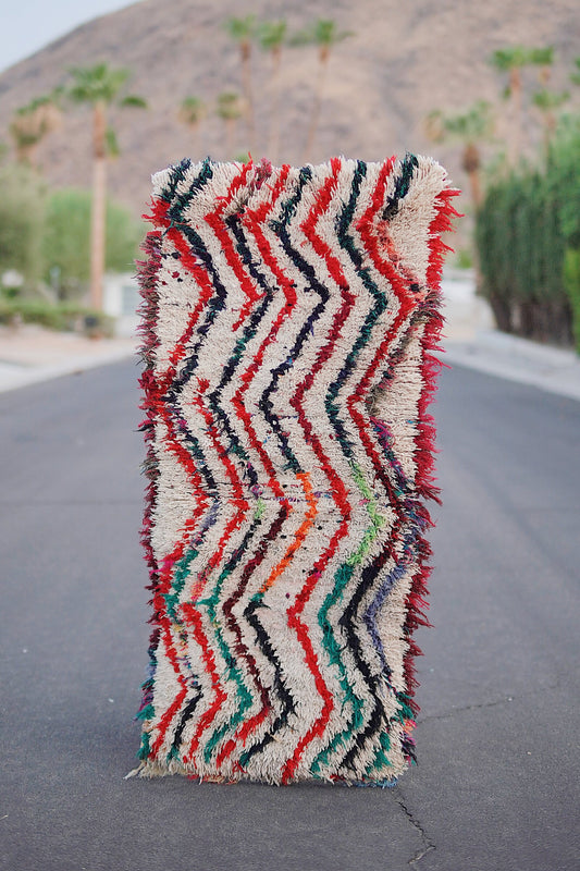 Vintage Multicolored Cotton + Wool Talsint