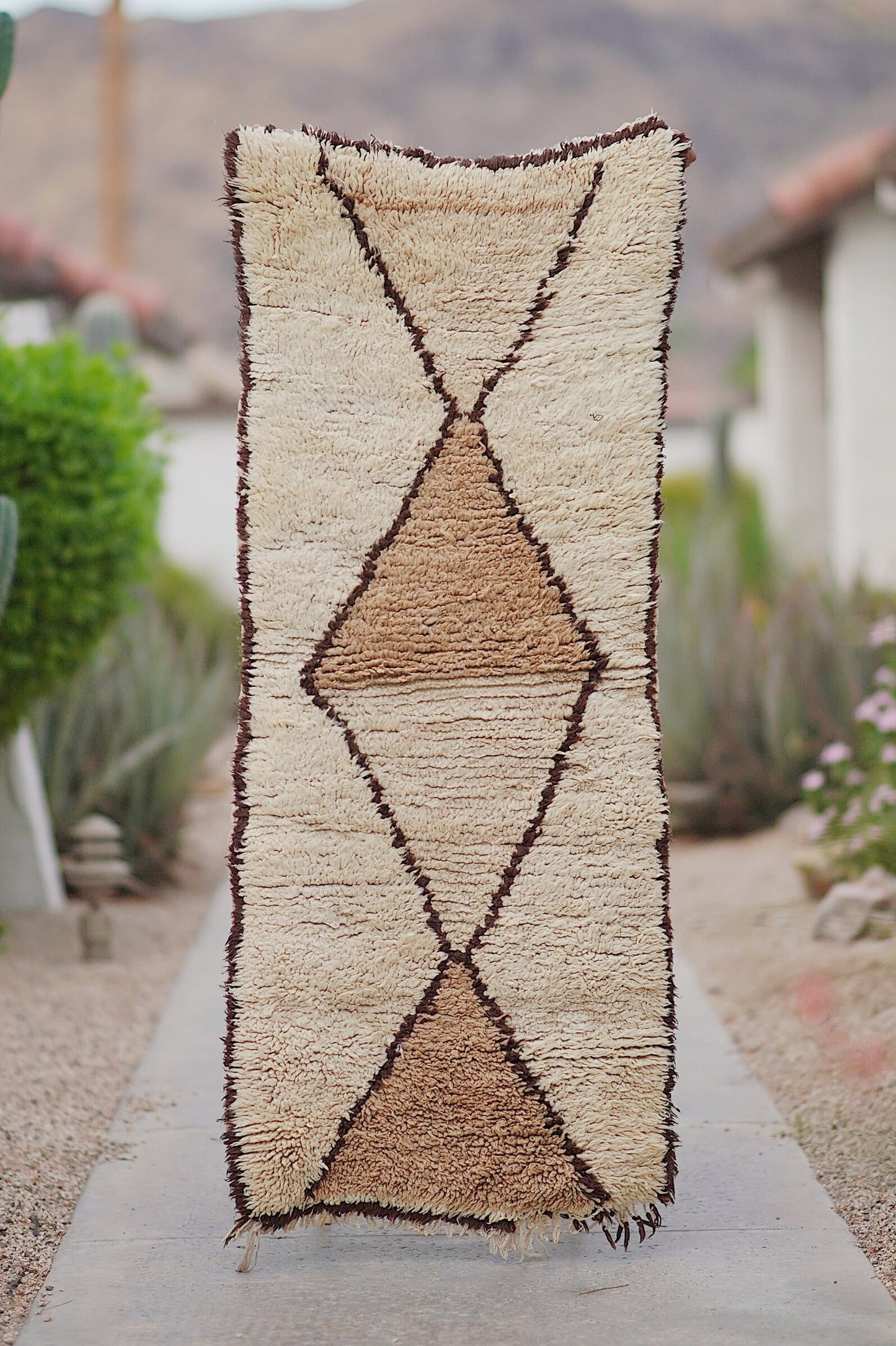 Tan Diamonds Wool Talsint