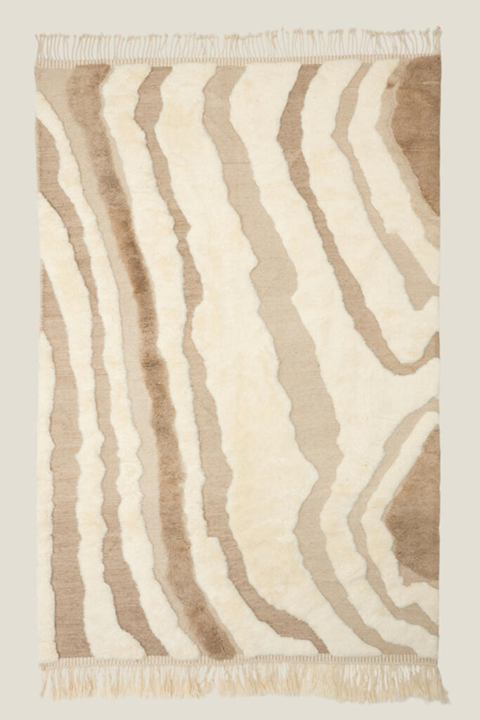 Creamy Waves Wool Beni M'rirt