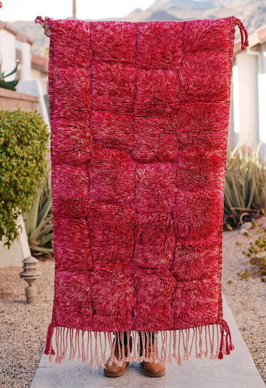 Fuchsia Wool Beni M'rirt