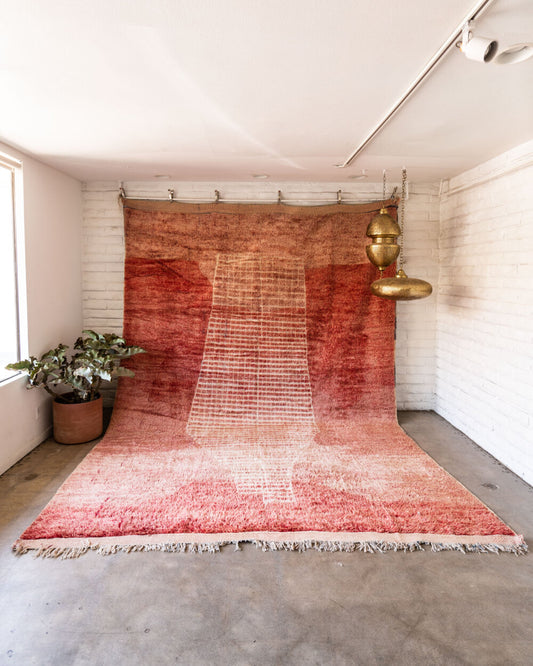 Soukie Modern Red w/ Others Wool Contemporary