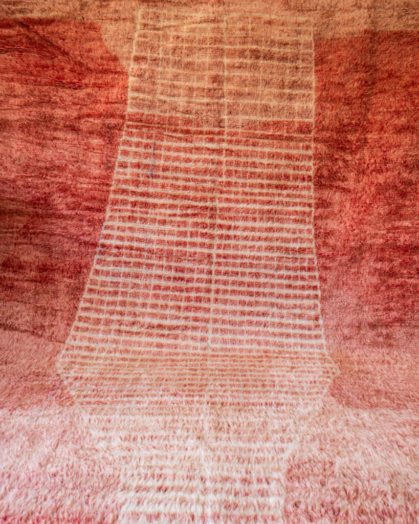 Soukie Modern Red w/ Others Wool Contemporary