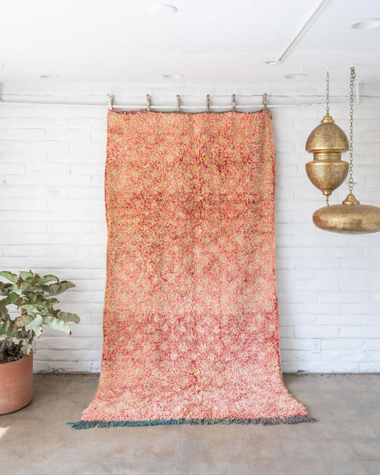 Vintage Pink Wool Boujad